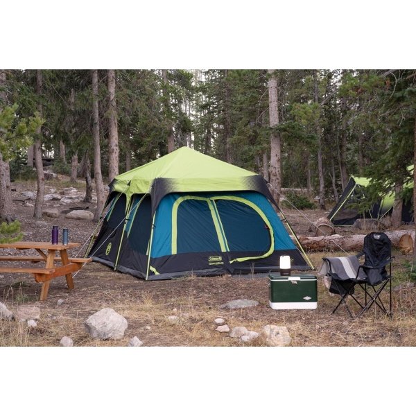 Coleman Camping Tent with Instant Setup, 4/6/8/10 Person Weatherproof Tent with WeatherTec Technology, Double-Thick Fabric, and Included Carry Bag, Sets Up in 60 Seconds - Image 14