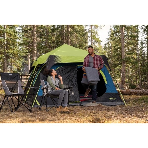 Coleman Camping Tent with Instant Setup, 4/6/8/10 Person Weatherproof Tent with WeatherTec Technology, Double-Thick Fabric, and Included Carry Bag, Sets Up in 60 Seconds - Image 17