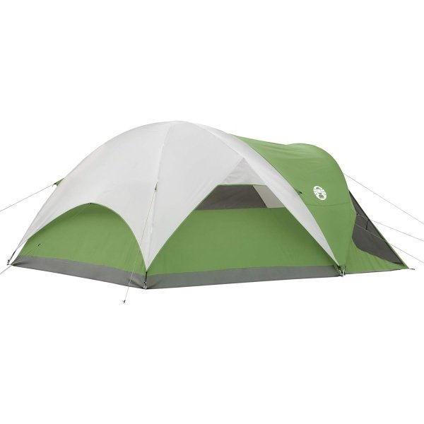 Coleman Evanston Screened Camping Tent, 6/8 Person Weatherproof Tent with Roomy Interior Includes Rainfly, Carry Bag, Easy Setup and Screened-In Porch - Image 3