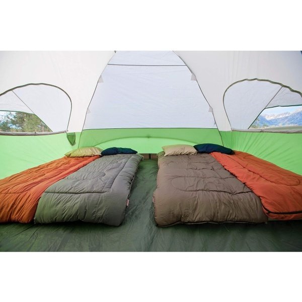 Coleman Evanston Screened Camping Tent, 6/8 Person Weatherproof Tent with Roomy Interior Includes Rainfly, Carry Bag, Easy Setup and Screened-In Porch - Image 13