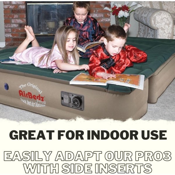 Pittman - Truck Bed Mattress 6.5 Foot Bed  6ft - Pro3 Series - The Original Airbedz Truck Bed Air Mattress 6.5 Bed - Full Size Truck Mattress with 25% More Bed Coverage for Pickup Truck Bed Camping - Imagen 9
