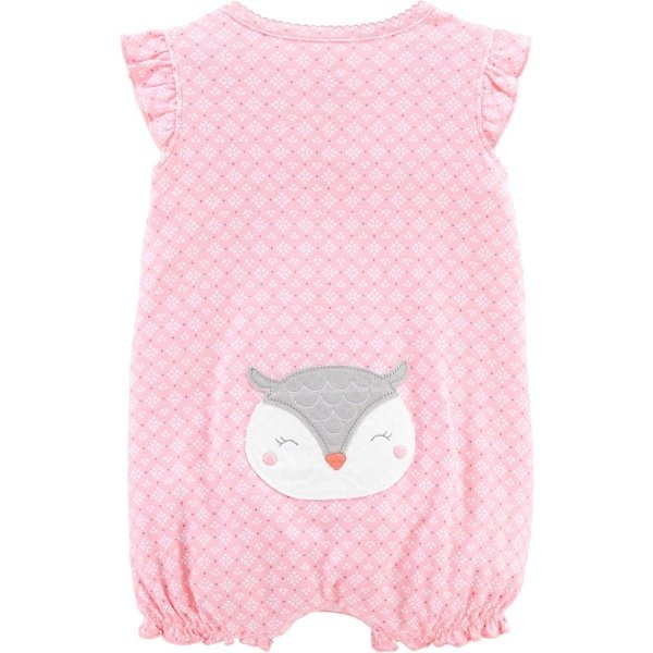 Simple Joys by Carter's - Paquete de 3 mamelucos con botones a presión para niña - Image 15