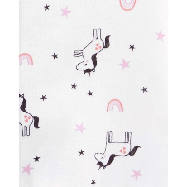 Simple Joys by Carter's - Paquete de 3 mamelucos con botones a presión para niña - Image 19