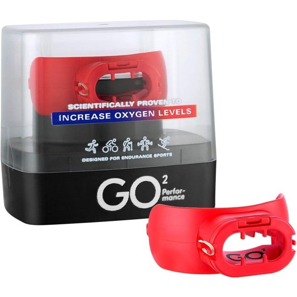 GO2 Endurance Workout Device for Improved Breathing and Increased Oxygen Flow While Running, Biking/Cycling, Exercising, Hiking and High Altitudes Made in The USA