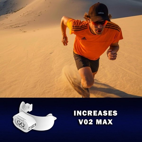 GO2 Endurance Workout Device for Improved Breathing and Increased Oxygen Flow While Running, Biking/Cycling, Exercising, Hiking and High Altitudes Made in The USA - Imagen 5