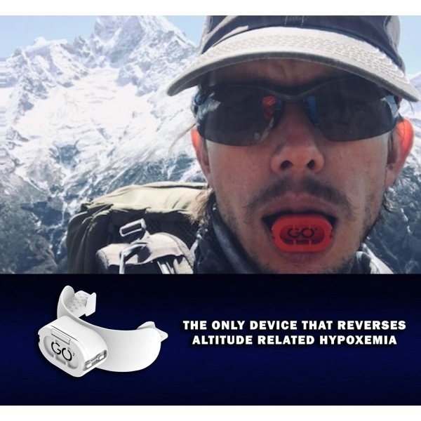 GO2 Endurance Workout Device for Improved Breathing and Increased Oxygen Flow While Running, Biking/Cycling, Exercising, Hiking and High Altitudes Made in The USA - Imagen 7