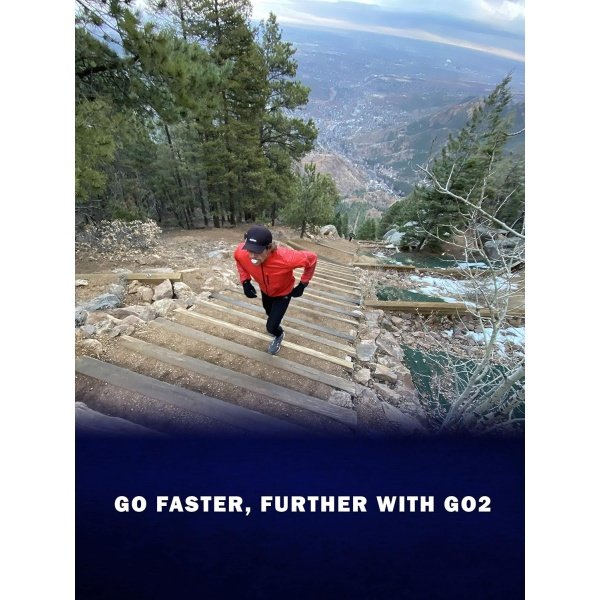 GO2 Endurance Workout Device for Improved Breathing and Increased Oxygen Flow While Running, Biking/Cycling, Exercising, Hiking and High Altitudes Made in The USA - Imagen 8