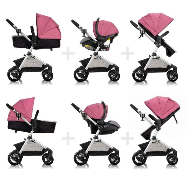 Evenflo Pivot Sistema modular de viaje, 0-6 meses - Imagen 2