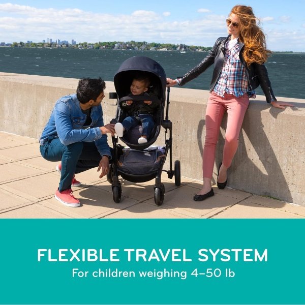 Evenflo Pivot Sistema modular de viaje, 0-6 meses - Imagen 4