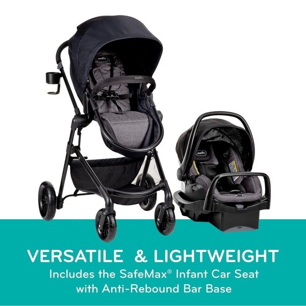 Evenflo Pivot Sistema modular de viaje, 0-6 meses - Imagen 5