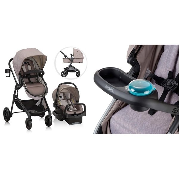 Evenflo Pivot Sistema modular de viaje, 0-6 meses - Imagen 19