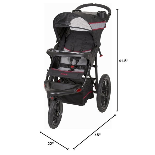 Baby Trend Cochecito Range Jogger Millennium - Image 6