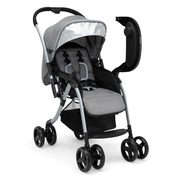 Jeep Unlimited - Cochecito reversible con asa, tweed gris - Image 13