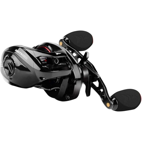 KastKing Royale Legend II Baitcasting Reels, New Compact Design Baitcaster Fishing Reel, 17.64LB Carbon Fiber Drag, Cross-Fire 8 Magnet Braking System, Available in 5.4:1 and 7.2:1 - Imagen 11