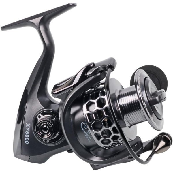 Sougayilang Fishing Reel 13+1BB Light Weight Ultra Smooth Aluminum Spinning Fishing Reel with Free Spare Graphite Spool - Image 10