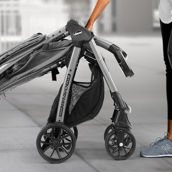 Chicco Mini Bravo Plus - Cochecito ligero, grafito - Imagen 3