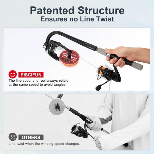 Piscifun Fishing Line Winder Spooler Machine Spinning Reel Spool Spooling Station System - Image 2