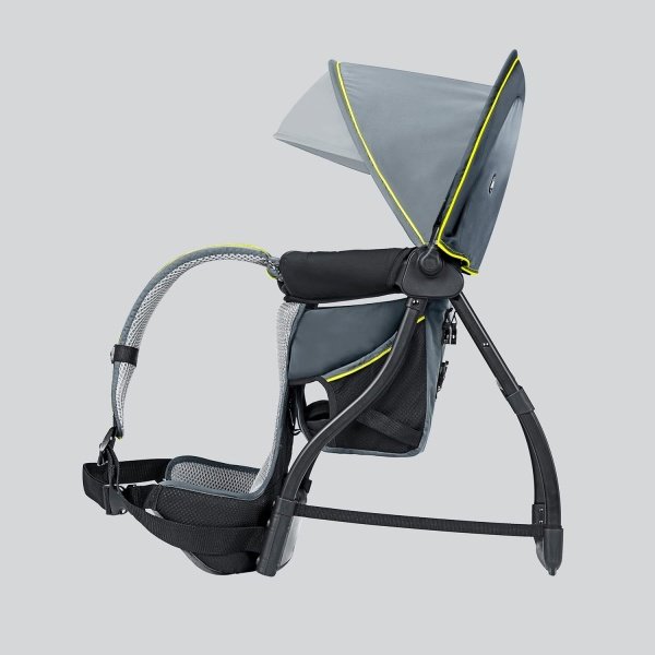 Chicco SmartSupport - Mochila portadora de aluminio con marco de aluminio, mochila ligera para bebé | Solar/Gris - Nuevo modelo - Image 8