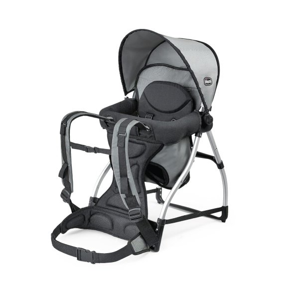Chicco SmartSupport - Mochila portadora de aluminio con marco de aluminio, mochila ligera para bebé | Solar/Gris - Nuevo modelo - Image 10