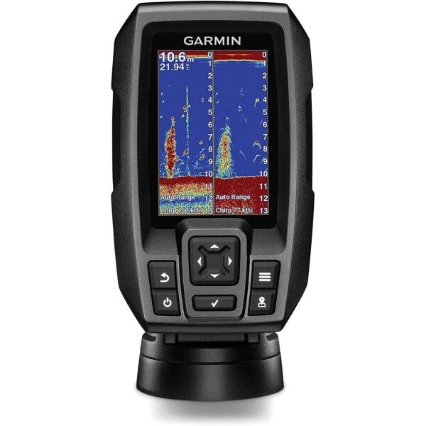 Garmin 010-01550-00 Striker 4 with Transducer, 3.5" GPS Fishfinder with Chirp