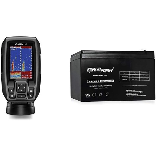 Garmin 010-01550-00 Striker 4 with Transducer, 3.5" GPS Fishfinder with Chirp - Imagen 6