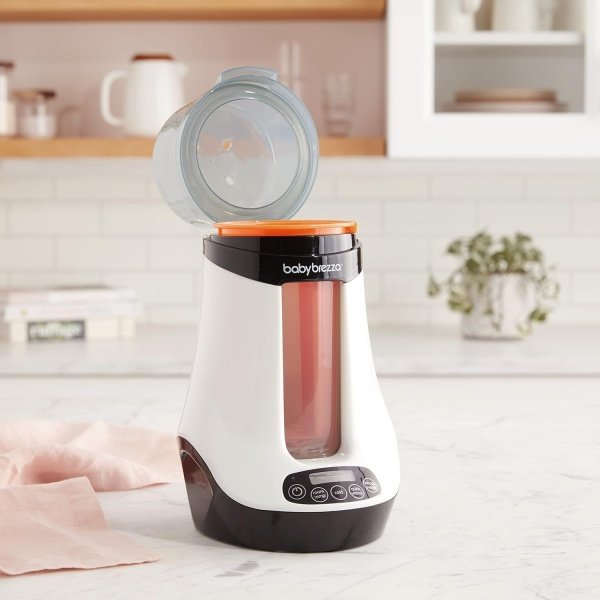 Baby Brezza Calentador eléctrico de biberones seguro e inteligente, calentador de leche materna + calentador de alimentos para bebés + descongelador, calentador universal para todas las botellas de - Imagen 6