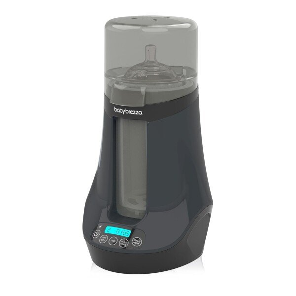 Baby Brezza Calentador eléctrico de biberones seguro e inteligente, calentador de leche materna + calentador de alimentos para bebés + descongelador, calentador universal para todas las botellas de - Imagen 7