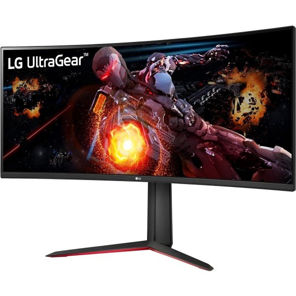 LG UltraGear QHD Monitor curvo para juegos de 34 pulgadas 34GP63A-B, VA con compatibilidad HDR 10 y AMD FreeSync Premium, 160Hz, negro - Imagen 3
