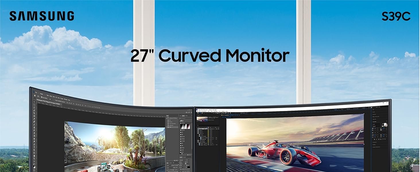 Samsung S39C FHD 75Hz Curved Monitor