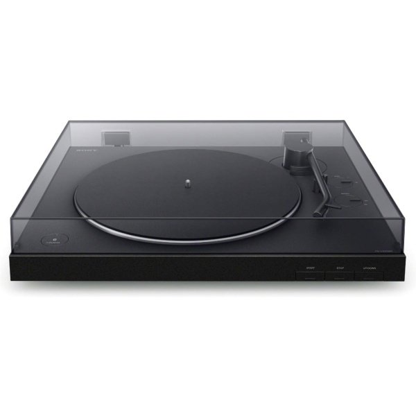 Sony - Tocadiscos PS-LX310BT de cinturón: Reproductor de discos de vinilo inalámbrico, totalmente automático con Bluetooth y salida USB