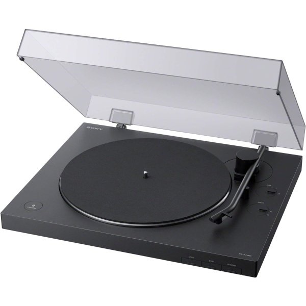 Sony - Tocadiscos PS-LX310BT de cinturón: Reproductor de discos de vinilo inalámbrico, totalmente automático con Bluetooth y salida USB - Imagen 3
