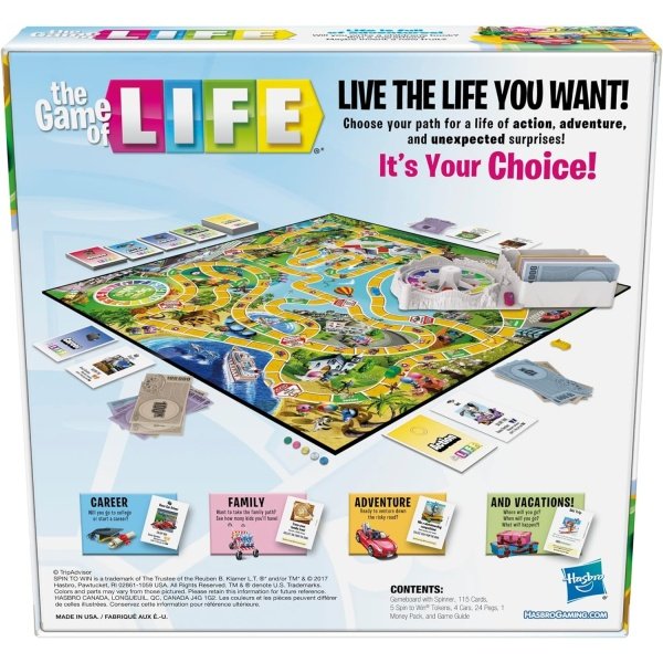 El juego de la vida juego de mesa Edades 8 y superior - Image 2