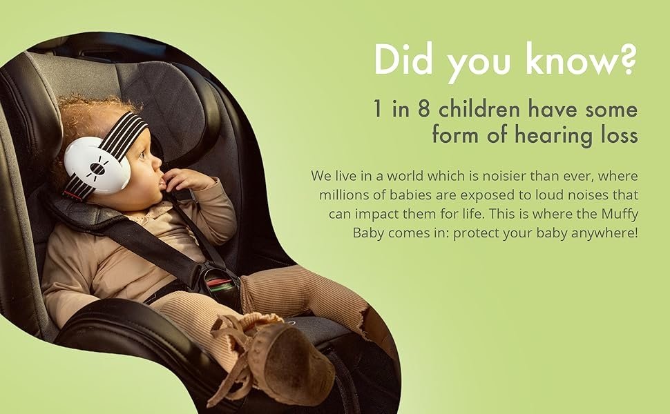 1 in 8 children have some form of hearing loss