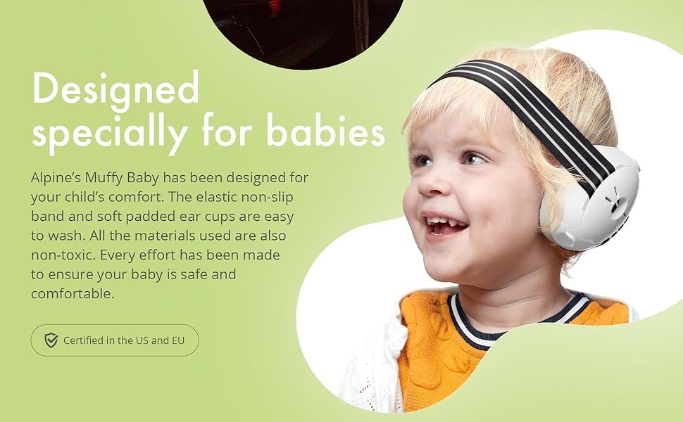 Specially designed for babies