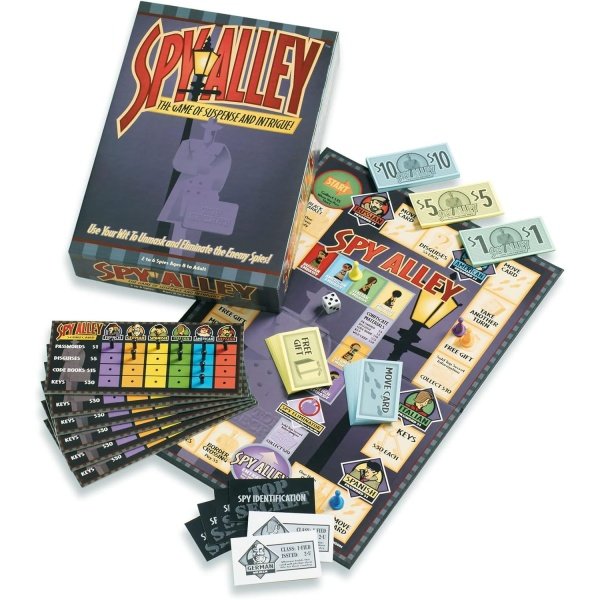Spy Alley Juego de mesa de estrategia familiar galardonado con el premio Mensa - Image 2