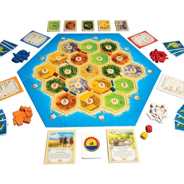 Catan (Juego base) juego de mesa de aventura para adultos y familia, a partir de 10 años, para 3 a 4 jugadores, tiempo de juego promedio de 60 minutos, fabricado por CATAN Studio - Image 3
