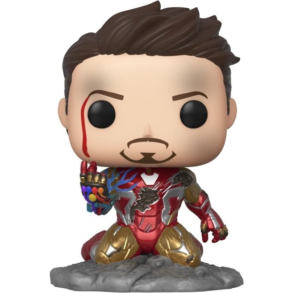 Funko Pop! Marvel: Avengers Endgame - I Am Iron Man (brilla en la oscuridad) figura de Bobblehead (exclusivo de PX) - Image 2