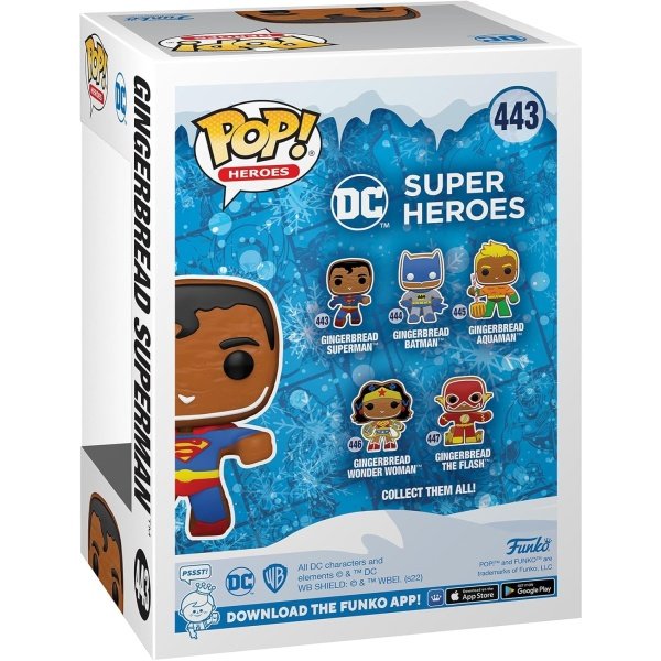 Funko Pop! Heroes: DC Holiday - Gingerbread Superman - Image 3