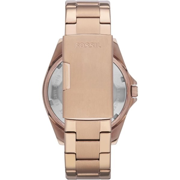 Fossil Riley - Reloj para mujer con detalles de cristal y pulsera de acero inoxidable - Image 3