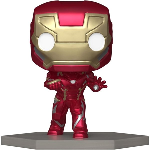 Funko Pop! Marvel: Capitán América: Civil War Construye una Escena - Iron Man, Exclusivo de Amazon, Figura 11 de 12 - Image 2