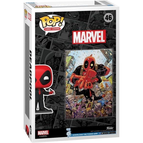 Funko Portada del cómic: Marvel - Deadpool (2025) 1 Deadpool en traje negro - Imagen 3