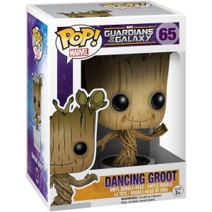 Muñeco con cabeza en movimiento de Funko POP! de Marvel: Dancing Groot