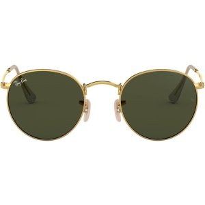 Ray-Ban Rb3447 Gafas de sol redondas de metal