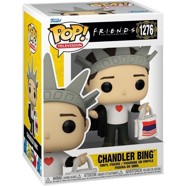 Funko Pop! TV: Amigos - Chandler Bing en Nueva York