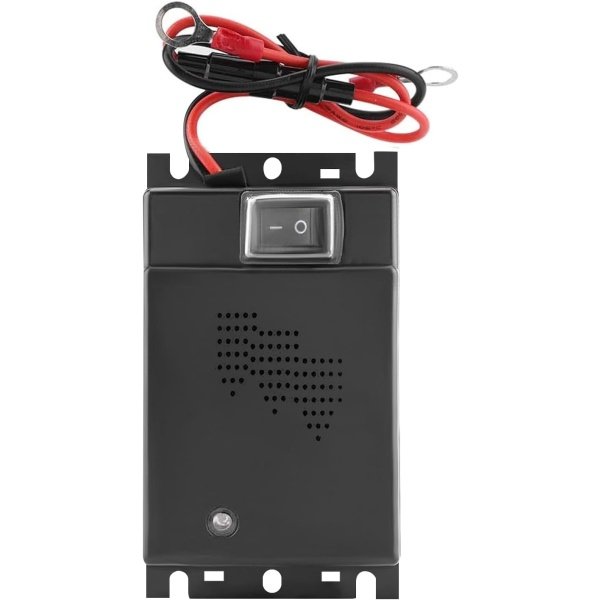Repelente de Marten montado en el automóvil, eficaz repelente de roedores bajo el capó conectado a la batería del vehículo, disuasorio ultrasónico de 12 V, bajo consumo de energía, protege
