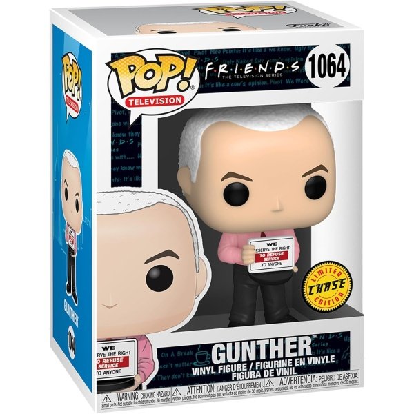 Funko POP TV: Friends- Gunther w/Chase (el estilo puede variar), multicolor, talla única - Image 3