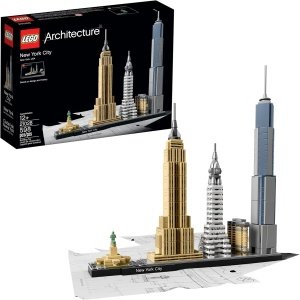 Bloques de construcción, colección de rascacielos de la ciudad de Nueva York de LEGO Architecture. Código 21028.