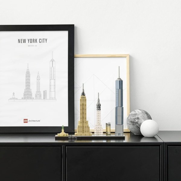 Bloques de construcción, colección de rascacielos de la ciudad de Nueva York de LEGO Architecture. Código 21028. - Image 2