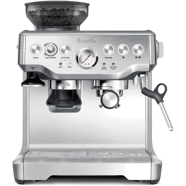 Breville BES870XL Barista Express - Máquina de café espresso, Espresso Machine, L