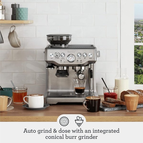 Breville BES870XL Barista Express - Máquina de café espresso, Espresso Machine, L - Image 3